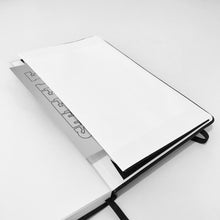 Rhodium Mines® Lined Notebook (Black)